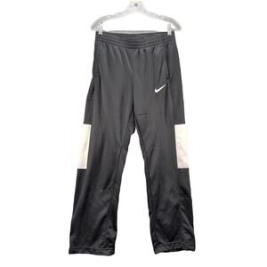 Nike Drifit Athletic Sweatpants Size M Black 14W 28.5 Inseam